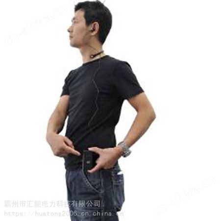 森林消防 免持式防噪对讲机 消防救援对讲耳麦 耳挂式对讲机汇能