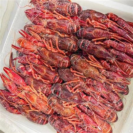国联水产龙霸大虾清水小龙虾速冻整只小龙虾清水虾餐饮商用6-8