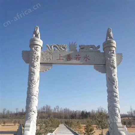 河南仿古寺庙石头门楼预算